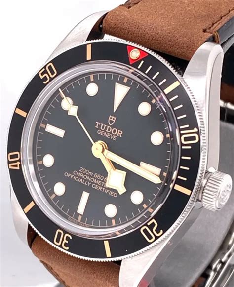 tudor cinturino pelle|Tudor Black Bay 58 Heritage Pelagos cinturino orologio pelle..